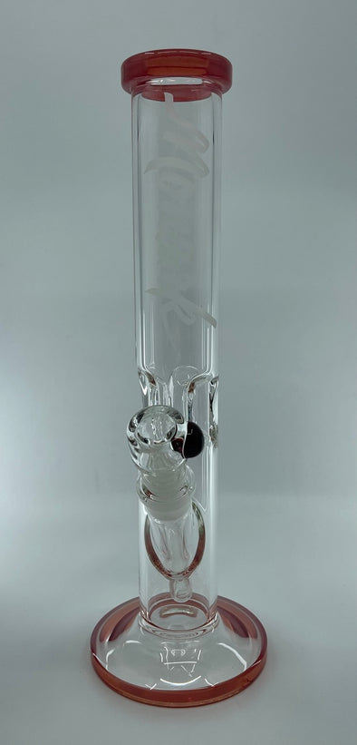 Monark Glass 14" Accented Staight Tube W/ Ice Catch