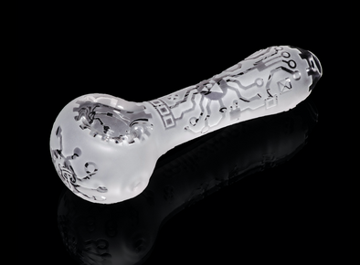 Milkyway Glass Circuitboard Hand Pipe (Assorted Colors)