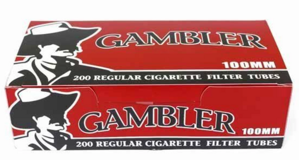 Gambler Red Cigarette Filters