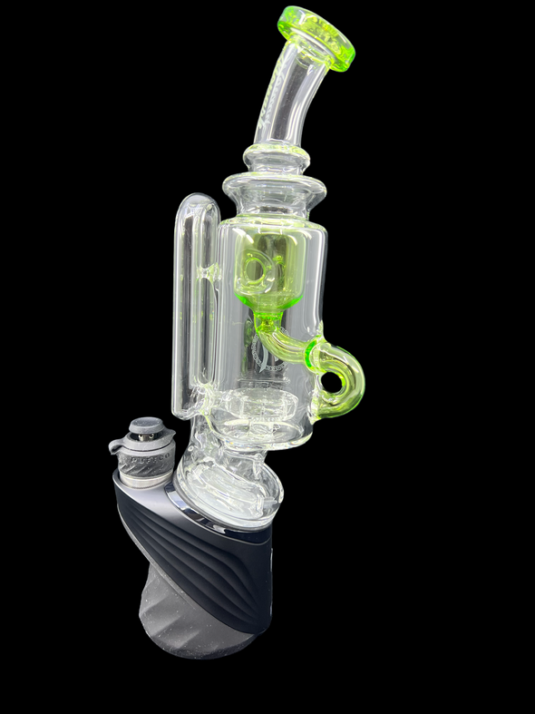 Monark Glass Klein Puffco Peak Recycler Attachment (Assorted Colors)