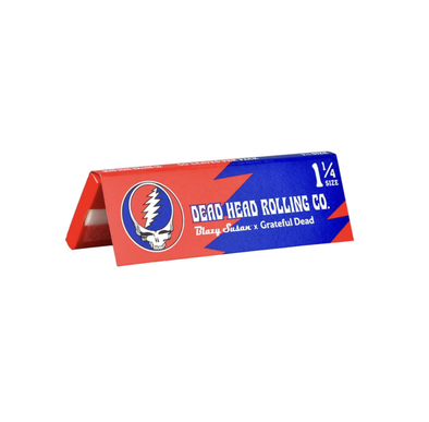 Blazy Susan x Grateful Dead Rolling Papers – eco-friendly, unbleached, and collectible for smooth smoking.