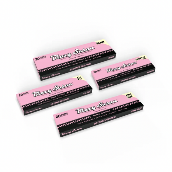Blazy Susan Pink Pre-Rolled Cones | 20ct