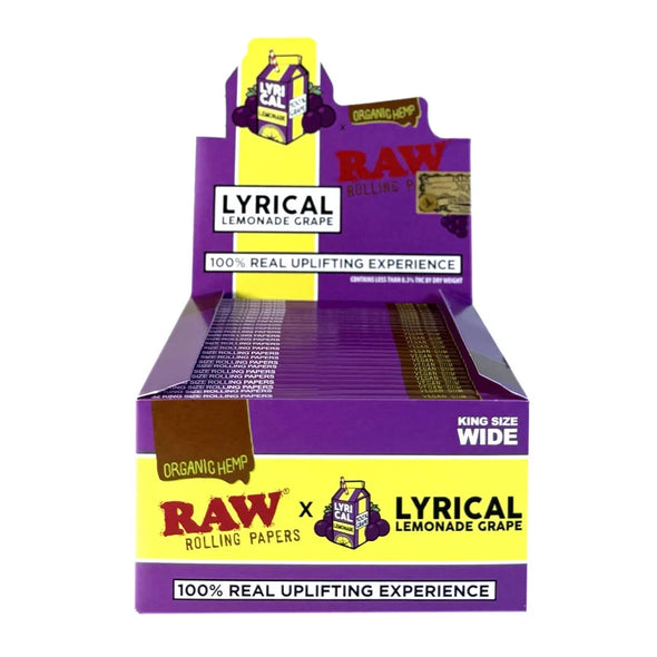 Raw x Lyrical Lemonade Grape King Sized