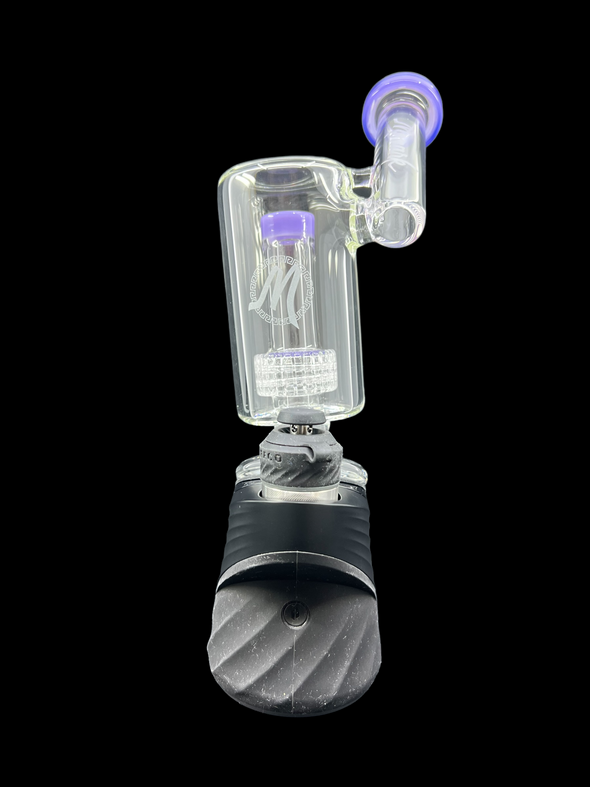 Monark Glass Side Car Matrix – Assorted Color Glass Attachment for Puffco Peak

