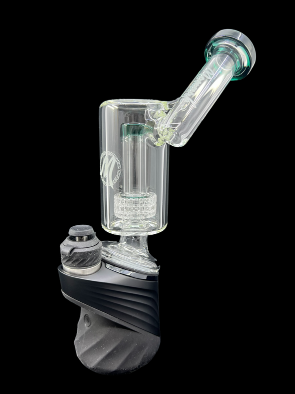 Monark Glass Side Car Matrix – High-Quality Percolator Attachment for Puffco Peak & Peak Pro