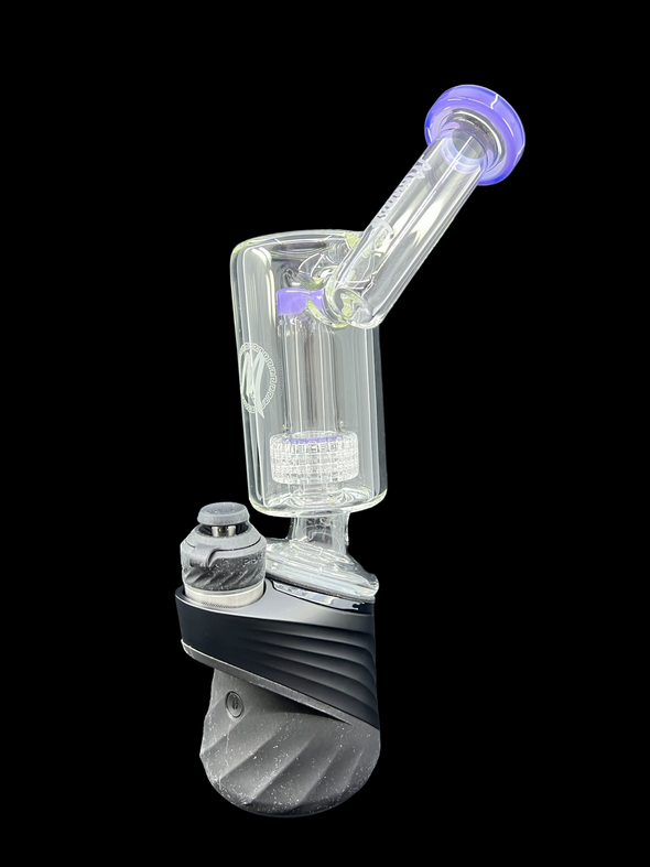 Monark Glass Side Car Matrix – Puffco Peak Pro Compatible Glass Attachment for Smoother Dabs