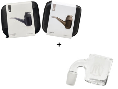 Puffco Proxy Bundle with Monark Glass Banger – High-Quality Borosilicate Glass Attachment for Efficient Concentrate Vaporization