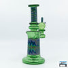 Bhomb Bhomb Glass Worked Banger Hanger W/ Cap (Green Stardust/Gray) - SSG