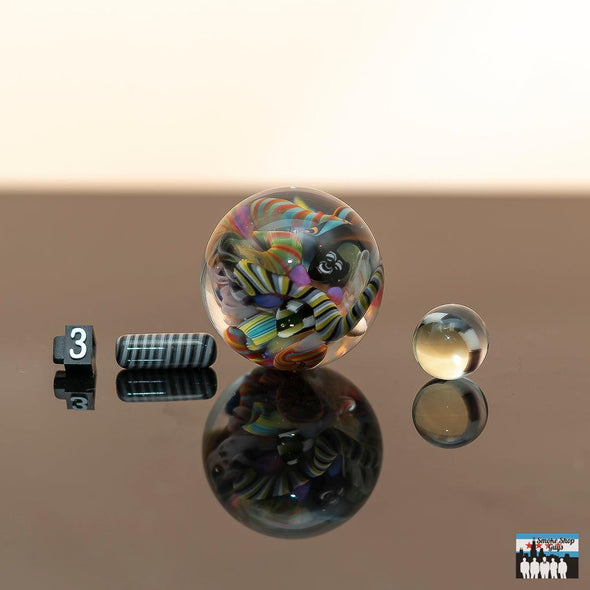 Millennium Glass 3 Piece Slurper Set (Assorted Designs) - SSG