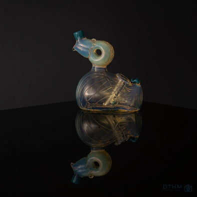 Glass By TR Silver Fumed Pond Skimmer - SSG