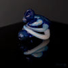 Freeek Glass Dry Pipe (Blue Dichro W/ Glopal Horns) - SSG