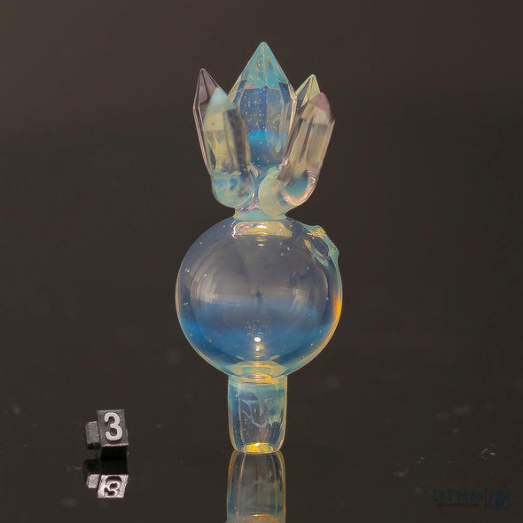 Dreaux Glass Crystal Cluster Bubble Caps (Assorted Colors) - SSG
