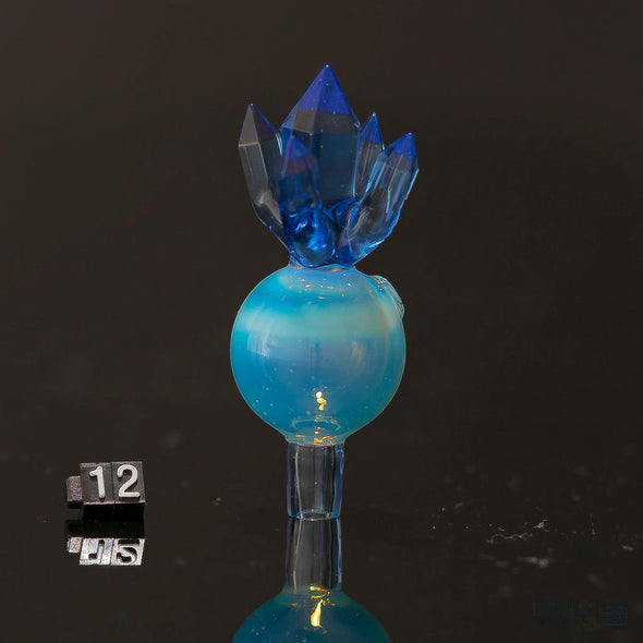 Dreaux Glass Crystal Cluster Bubble Caps (Assorted Colors) - SSG