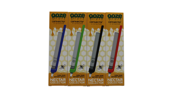 Ooze x Stache Connectar - 510 Thread Nectar Collector 510 Attachment