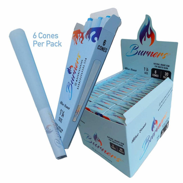 Burner's Pre-Rolled Cones 1 1/4 (Assorted Colors) - SSG