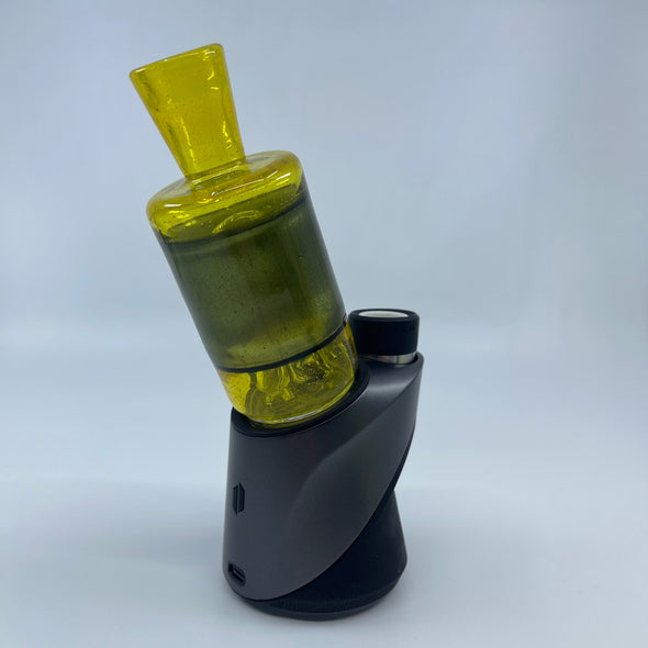 Unlmtd Glass Full Color Puffco Peak Attachment (Terps/Green Bottle)
