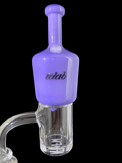 IDab Glass Mini Henny Bottle Directional Carb Cap (Assorted Colors) - SSG