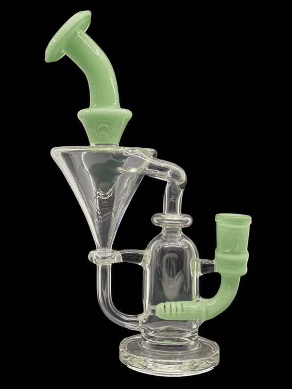 Fogz Glass Solid Color Recycler (Mint) - SSG