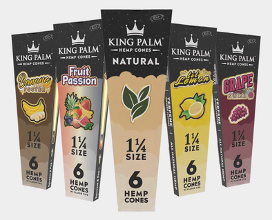 King Palm Flavored Hemp Cones (1 1/4)