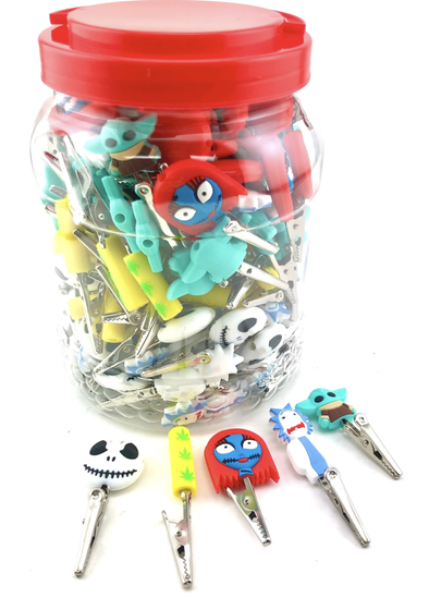Silicone Character Roach Clips