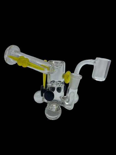 Higher Concentration Clear Tripod Rig W/ Colored Accents
