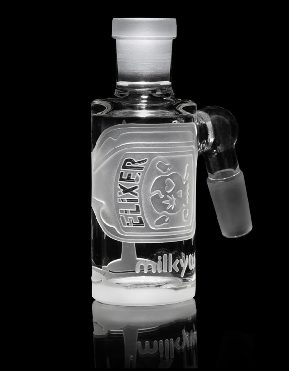 Milkyway Glass Elixer Rose Clear Dry Ash Catcher