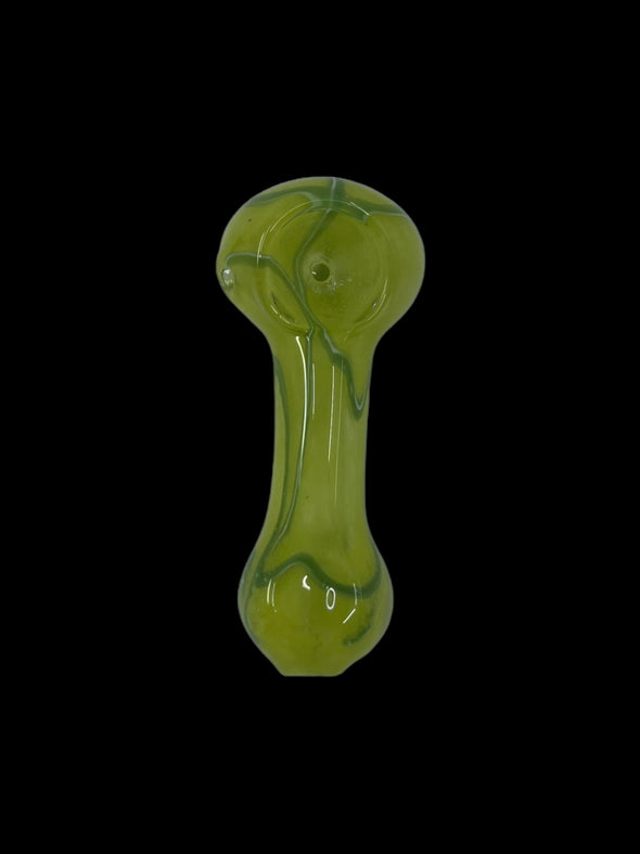 Frit & Rod Art Strip 3.5" Hand Pipe (Assorted Colors)