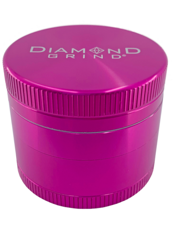 Diamond Grind Pro Anodized 4 Piece Grinders (Assorted Sizes)