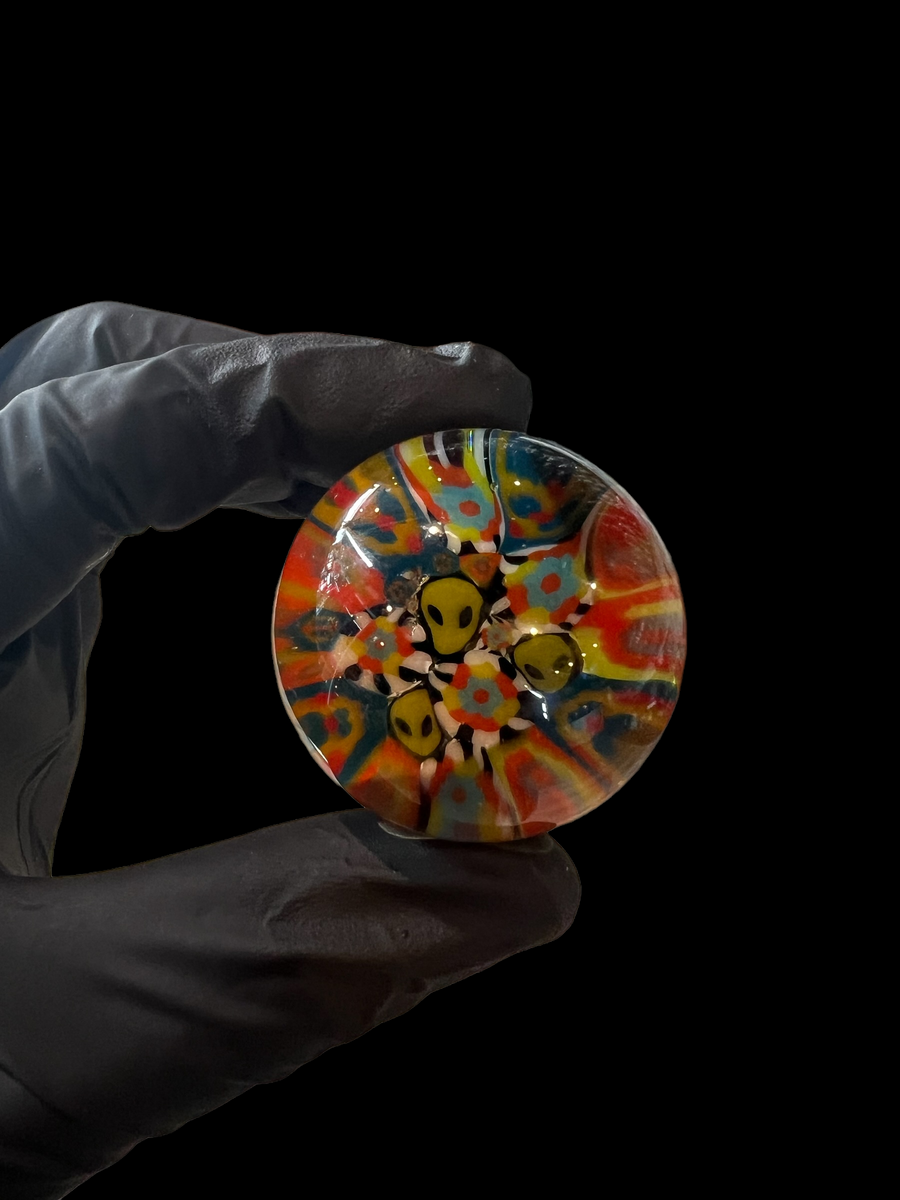 Millennium Glass Large Millie Marble | Artistic Collectible Glass Piece ...