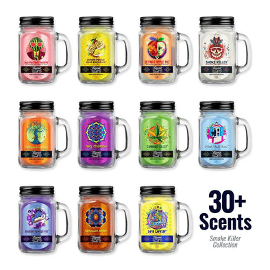 Beamer Smoke Killer Candle – Odor-Eliminating 12oz Candle: Removes Unwanted Smoke Odors, Pleasant Fragrance, Long-Lasting 12oz Candle, Extended Use, Safe and Clean-Burning, Indoor Environments, Available in Various Scents, Suit Your Preferences, Perfect for Maintaining a Fresh and Inviting Space.