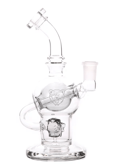 Bear Quartz Sphere Ball Rig Set: 14mm Joint, Complete Dab Kit, Durable Glass, Vibrant Colors, Concentrate Rig
