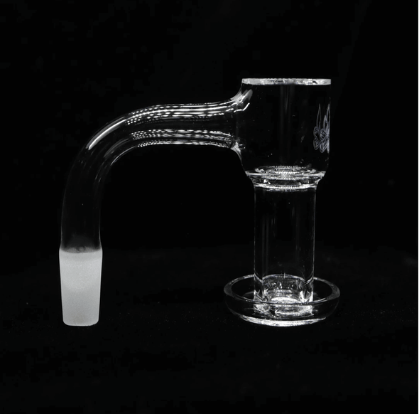 Campfire Quartz V2 Slurper Banger – Fully Fused Weld for Efficient Dabs: Slurper Design, Enhanced Airflow, Even Heating, Smooth Hits, Fully Fused Weld, Provides Durability, Improved Heat Retention, Premium Quartz, High-Quality Construction, Ensures Longevity, Versatile Fit, Compatible with a Variety of Rigs and Carb Caps, Easy Maintenance, Designed for Quick Cleaning, Consistent Performance.