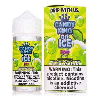 Candy King on Ice E-Juice | Refreshing Menthol and Sweet Candy Flavor: Icy Sweet Flavor Profile, Combines Classic Candy Flavors, Cool Menthol Finish, Premium E-Liquid, High-Quality Formulation, Smooth Vaping Experience, Multiple Nicotine Levels, Available in Various Strengths, Suit Your Preferences, Compatible with Most Devices, Suitable for Sub-Ohm Tanks, Other E-Cigarettes, Refresh Your Vaping Routine, Perfect for Fans of Sweet and Cooling Vape Juices.