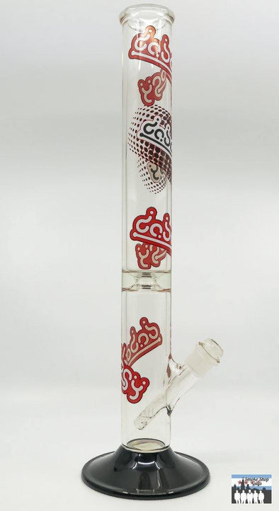 Dabology 18-Inch Straight Tube Water Pipe | Black Base | Smooth Filtration: Tall and Sleek Design, 18-Inch Straight Tube, Maximum Filtration, Clean and Smooth Hits, Sturdy Black Base, Provides Stability, Sleek Aesthetic, Daily Use, Premium Borosilicate Glass, Durable, Resistant to Heat, Long-Lasting Performance, Easy to Clean, Simplified Design, Quick and Efficient Maintenance, Perfect for Daily Use, Reliable Addition, Your Smoking Collection, Enhanced Sessions.