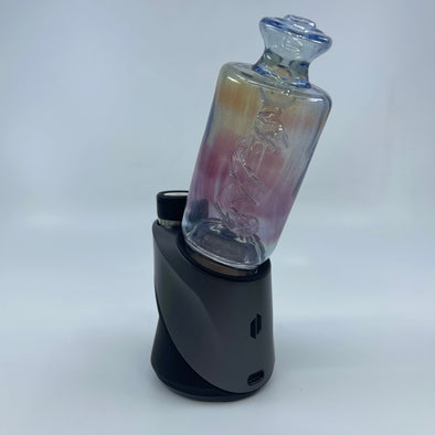 Unlmtd Glass Full Color Puffco Peak Attachment (Rainbow Bottle)