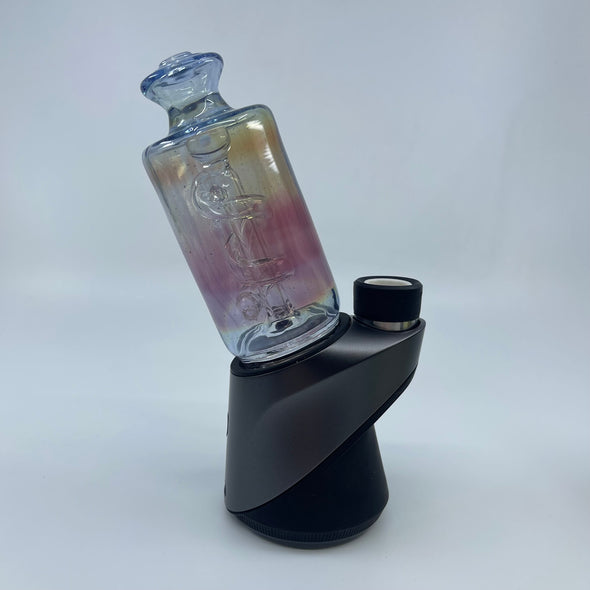 Unlmtd Glass Full Color Puffco Peak Attachment (Rainbow Bottle)