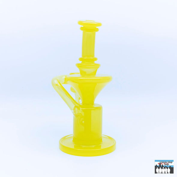 Eric Law Glass Full Color Internal Drain Recycler 10mm (Lemon Drop) - SSG