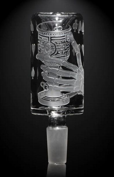 Milkyway Glass Emperors Chalice Long Bowl