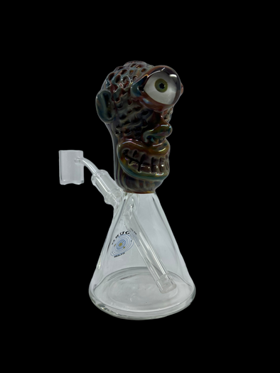 Round Glass Cyclops Water Pipe