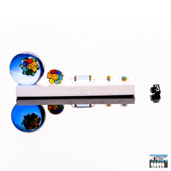 Hendy Glass Assorted Millie 5-Piece Slurper Set (Assorted Colors) - SSG