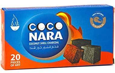 Coco Nara 20ct Natural Hookah Coals - SSG