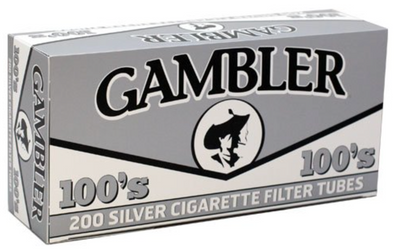 Gambler Silver Cigarette Filters