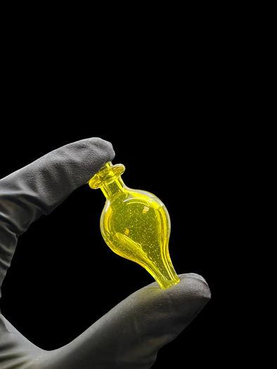 EF Norris 25mm Colored Bubble Cap designed for airflow control, optimizing vaporization in dab rigs and quartz bangers.