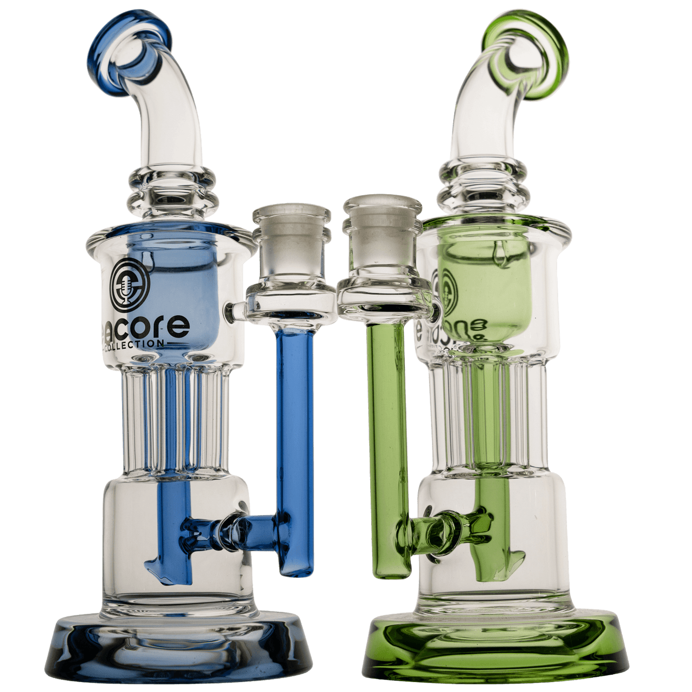High Tech Glass Rigs Encore Glass Pillar Rig – High-Performance 10” Glass Rig (Assorted ...