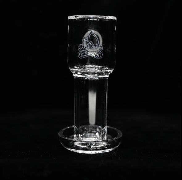 Fully Fused Weld Slurper Banger: Campfire Quartz V2, Slurper Design, Enhanced Airflow, Even Heating, Smooth Hits, Provides Durability, Improved Heat Retention, Premium Quartz, High-Quality Construction, Ensures Longevity, Versatile Fit, Compatible with Rigs and Carb Caps, Easy Maintenance, Quick Cleaning, Consistent Performance.