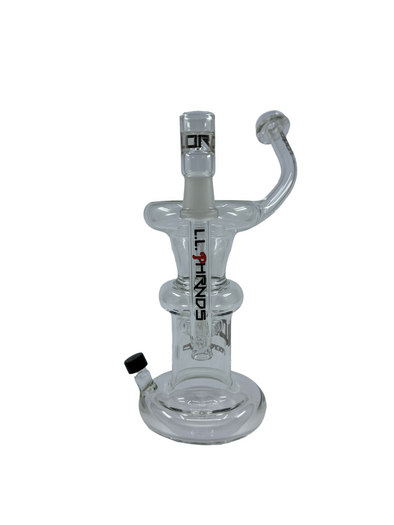 Lord Laboratories Large Hershey Squirt Recycler – High-performance glass recycler designed for superior cooling, filtration, and dense hits, perfect for advanced users.