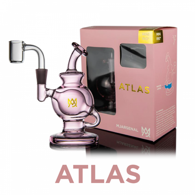 MJ Arsenal Reclaim Catcher: Dry Ash Catcher, Cleaner Rigs, Heat-Resistant Glass, Easy Clean, Rig Maintenance