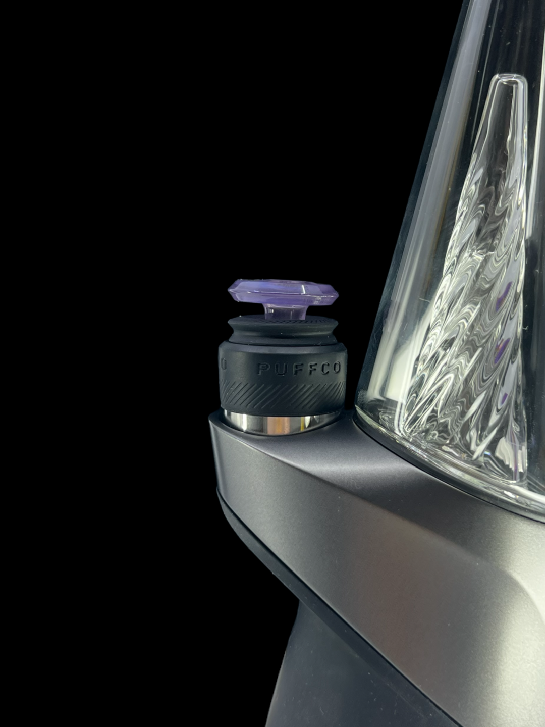 Glass Peak Ball Cap Puffco Peak Coloured Ball Cap Tether – Vapefiend