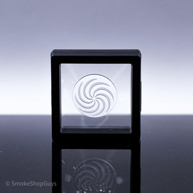 Quartz Lens Single-Channel Cap – Precision Airflow Control for 35mm Bangers, Enhancing Flavor and Vapor Efficiency