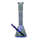 Red Eye Tek 15 Inch Radiation Beaker: Thick Glass, Durable Bong, Radiation Design, Beaker Base, Smooth Smoking